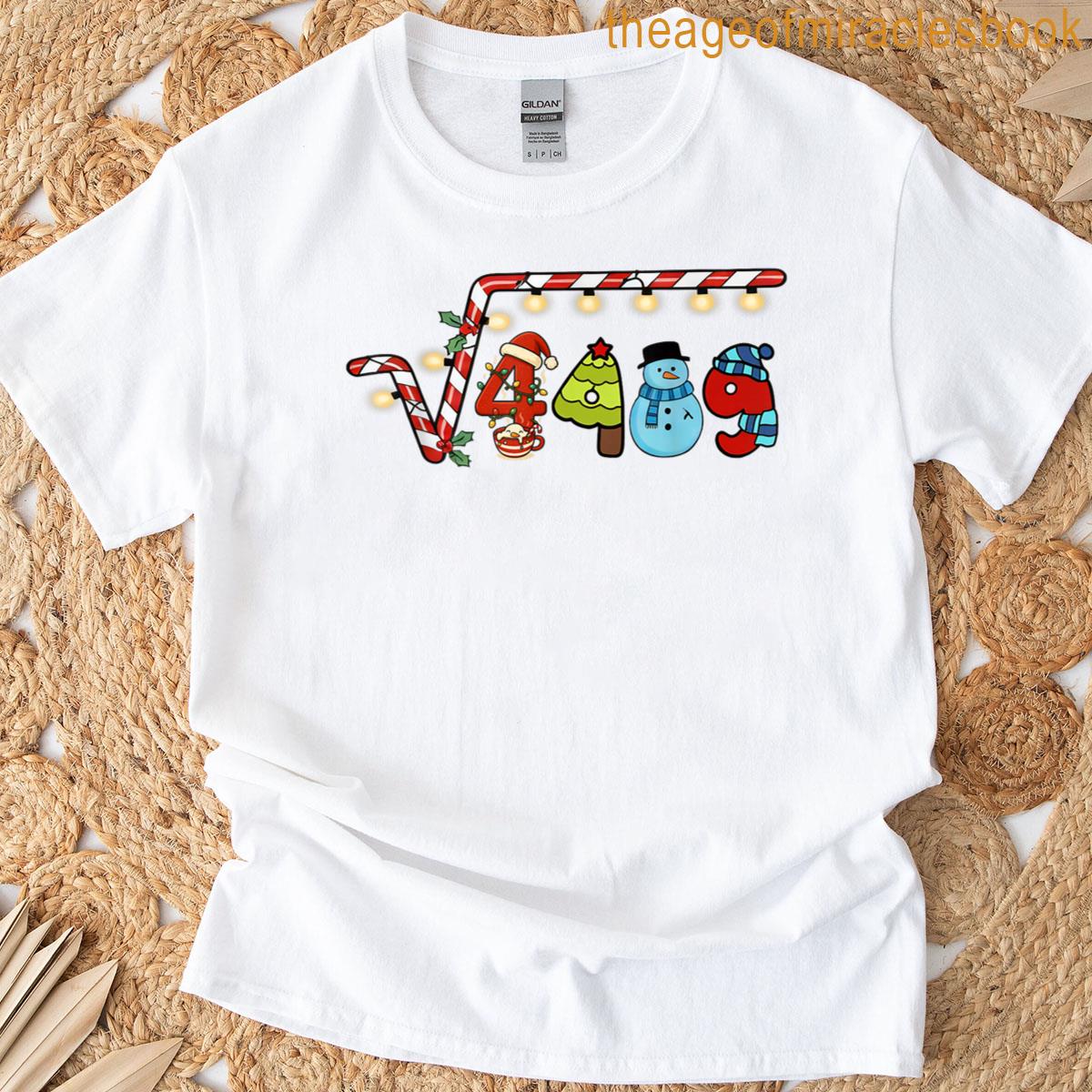 67 Meme Square Root 4489 Slang Math Teacher T-shirt