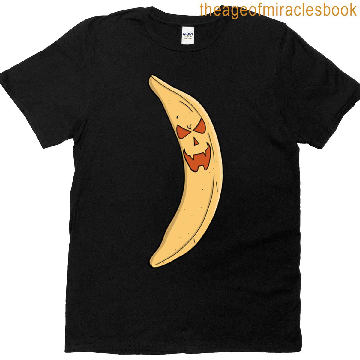 Banana Jack-o-lantern T-shirt