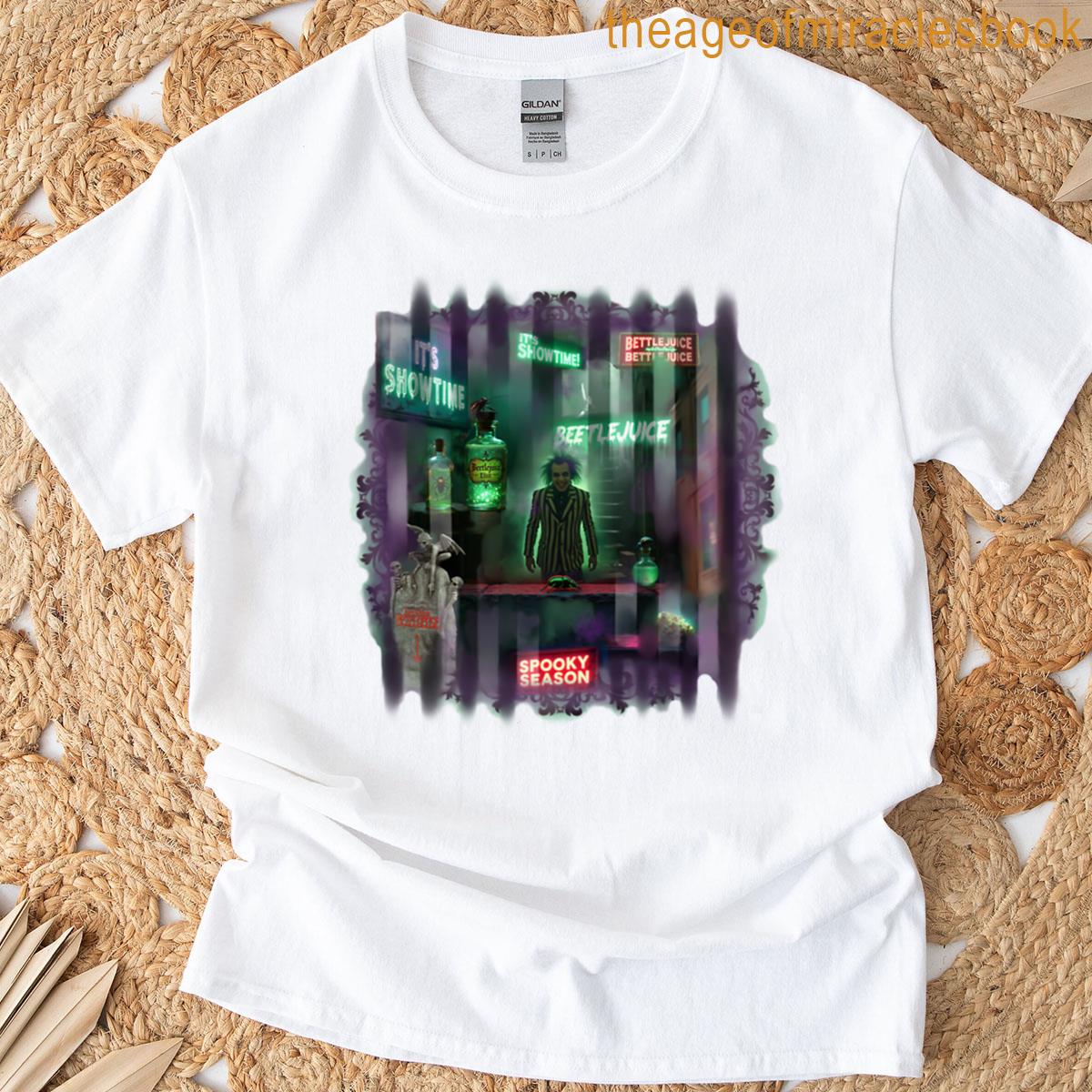 Beetlejuice And Show Time T-shirt