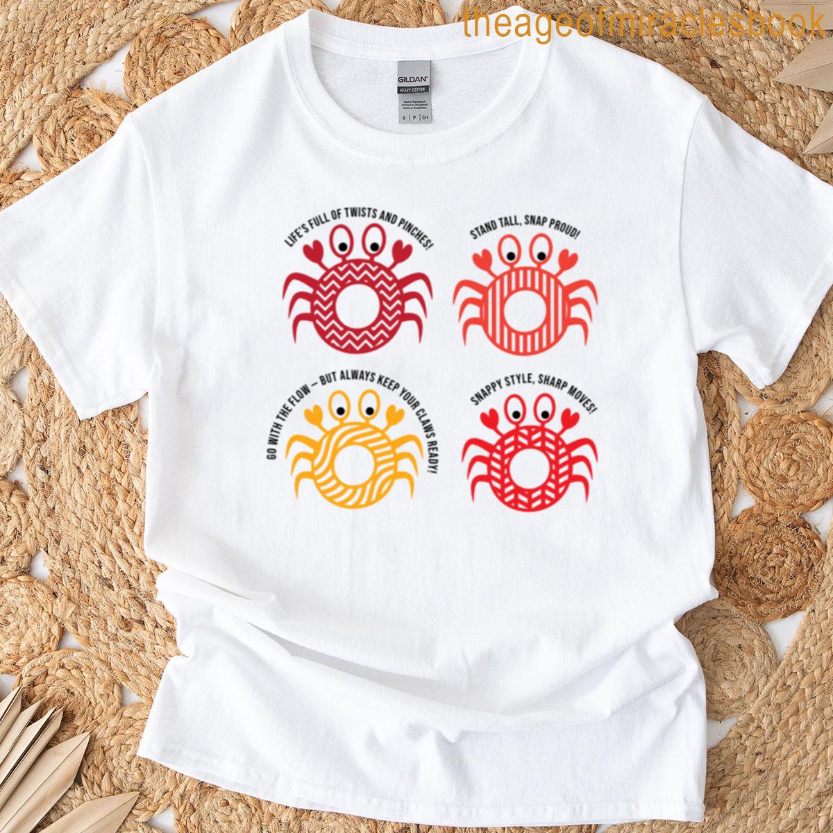 Colorful Crabby Crew T-shirt