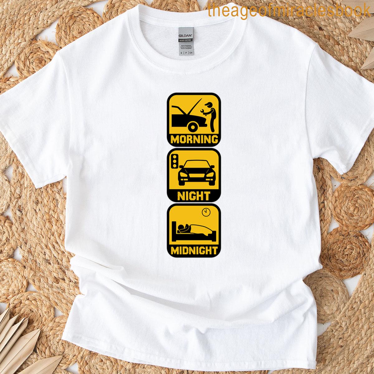 Funny Mechanic Life Routine Auto Lover T-shirt