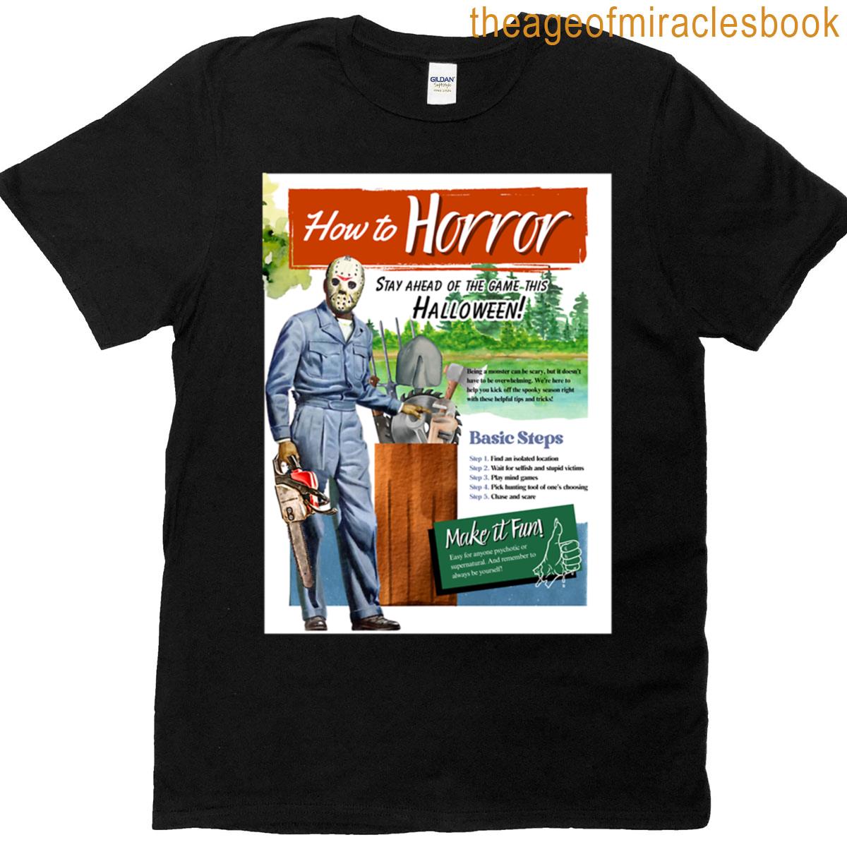 How To Horror Oversized T-shirt