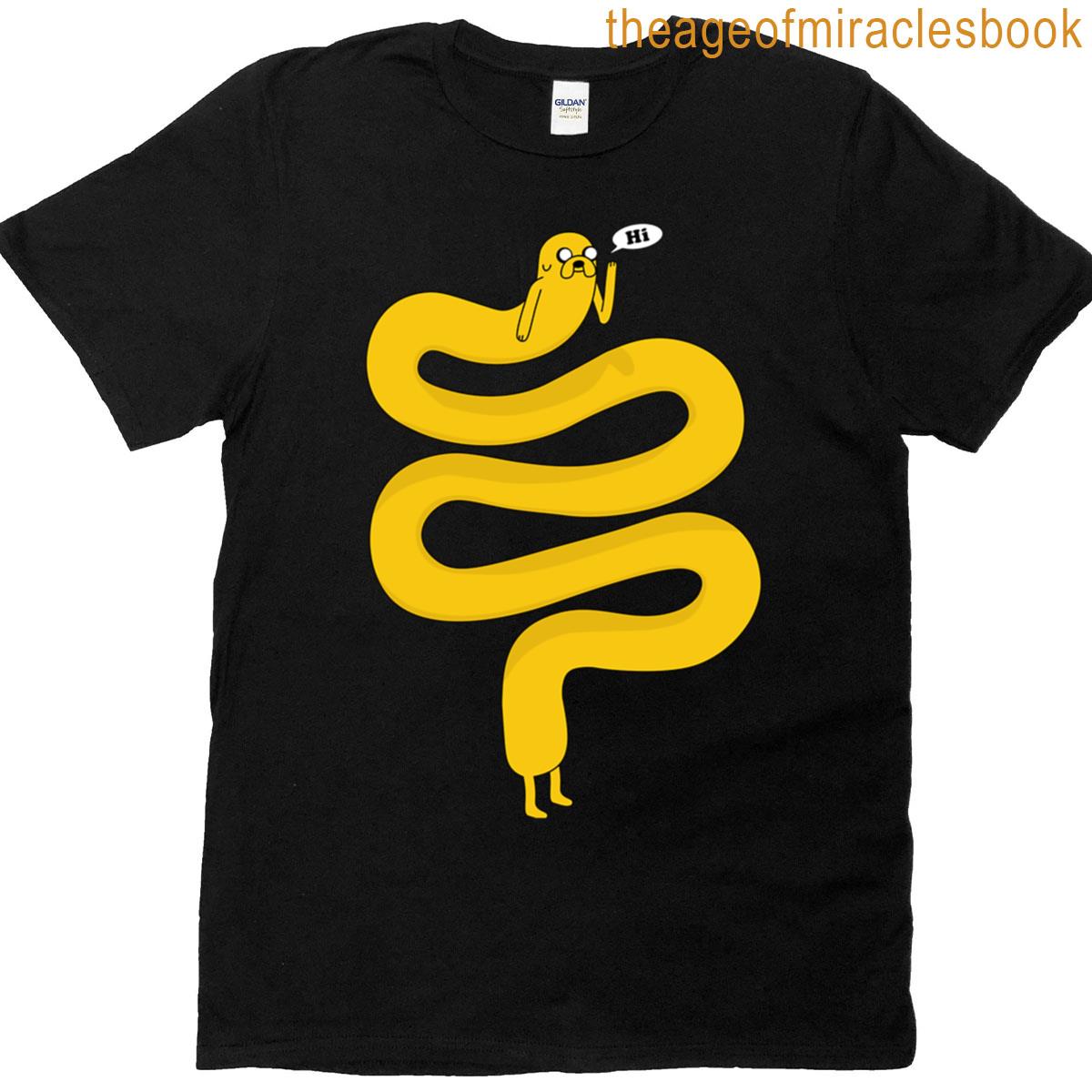 Jake The Dog Squiggle – Adventure Time T-shirt