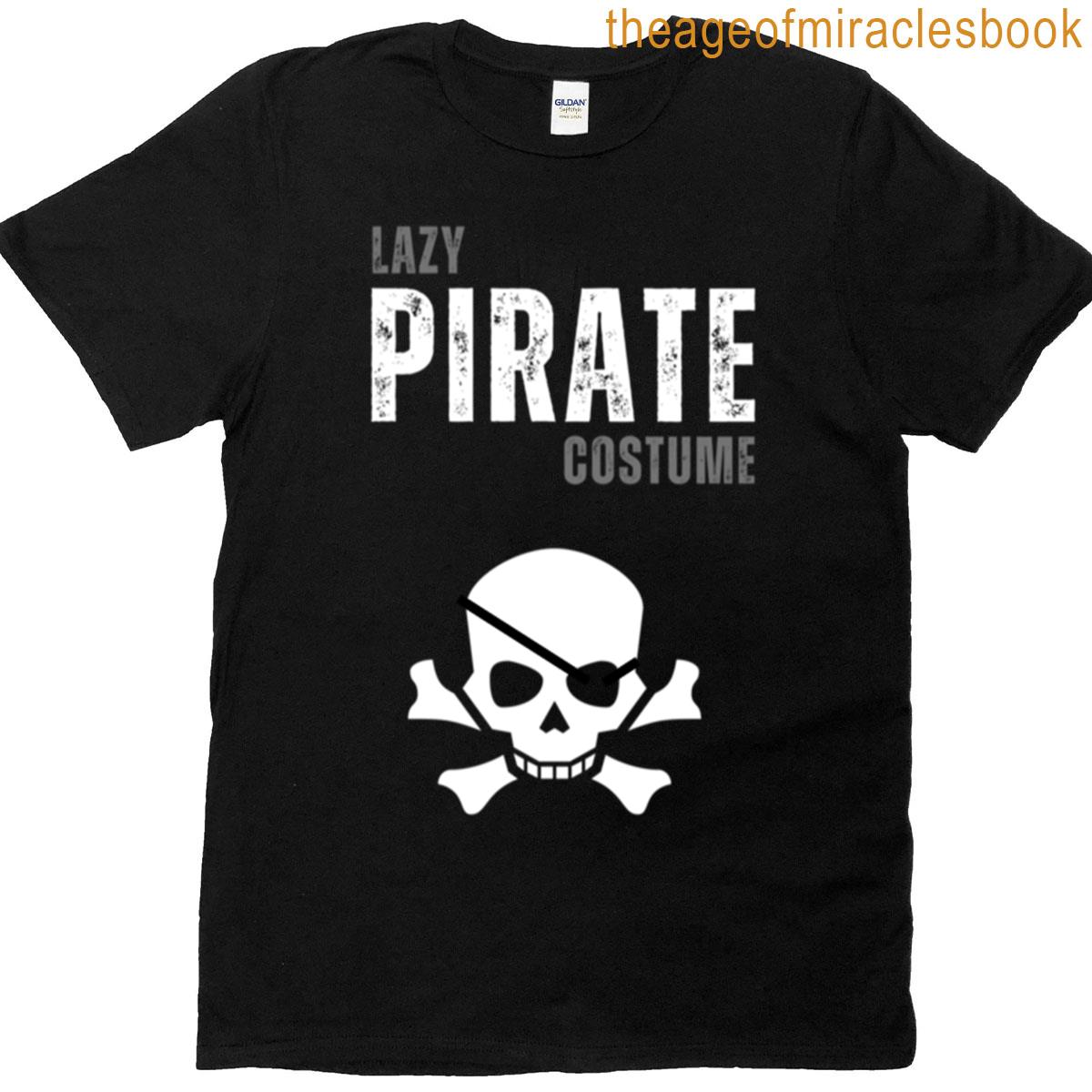 Lazy Pirate Costume T-shirt