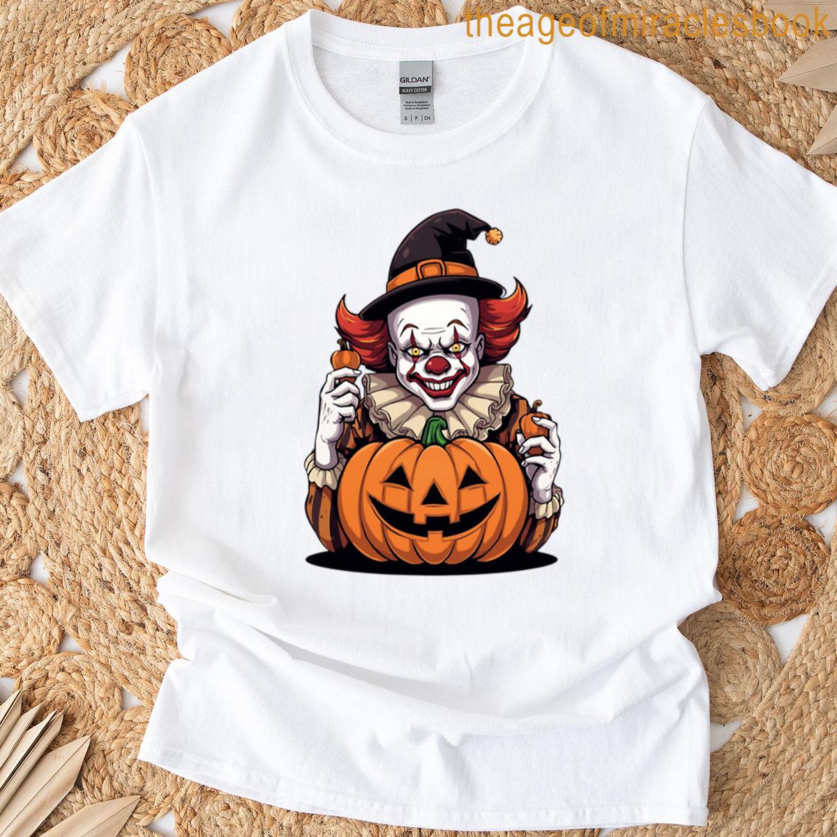 Pumpkin Clown Oversized T-shirt