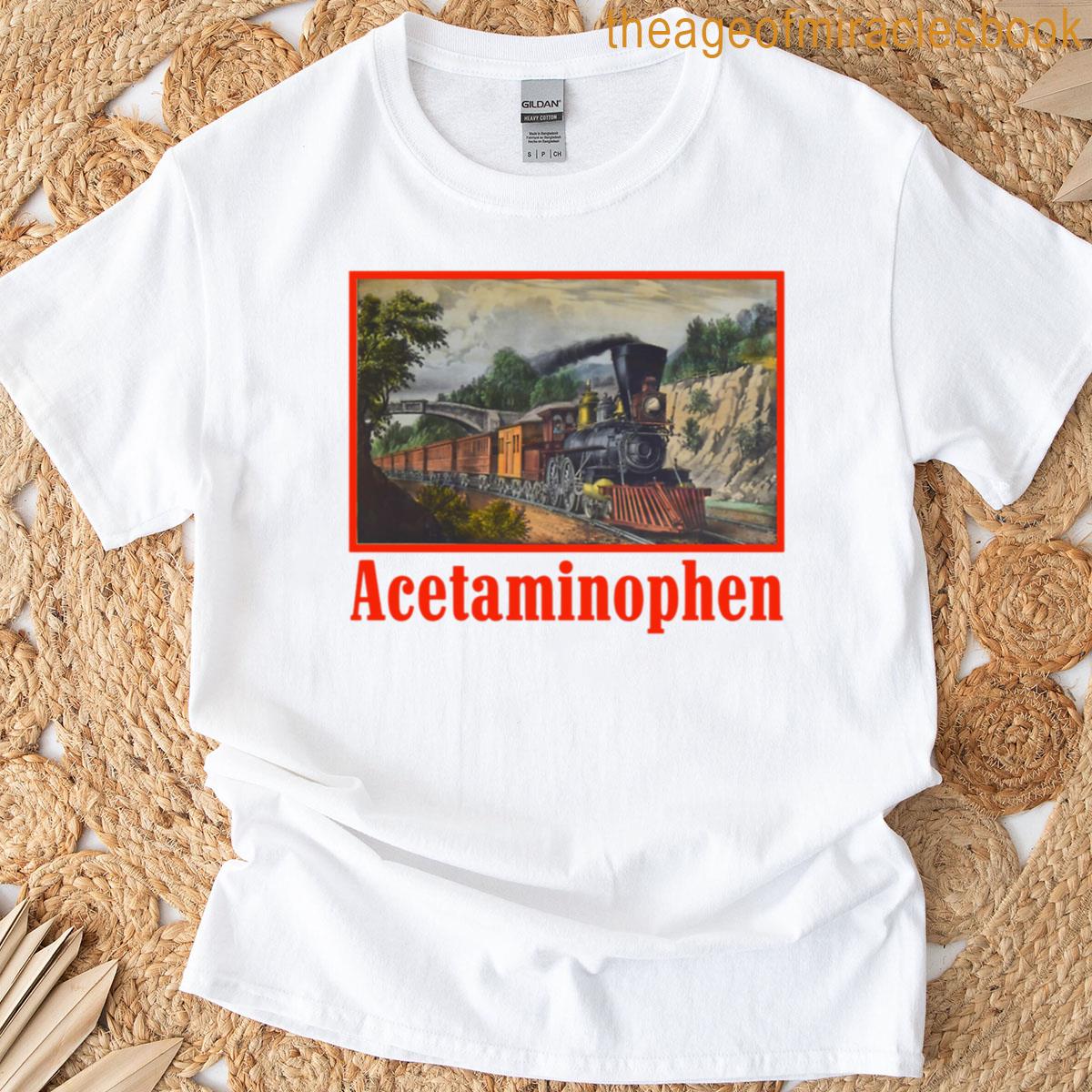 Acetaminophen Train T-shirt