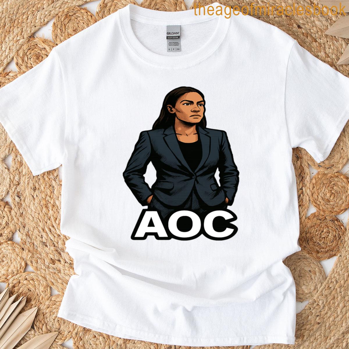 Aoc Pantsuit Portrait T-shirt
