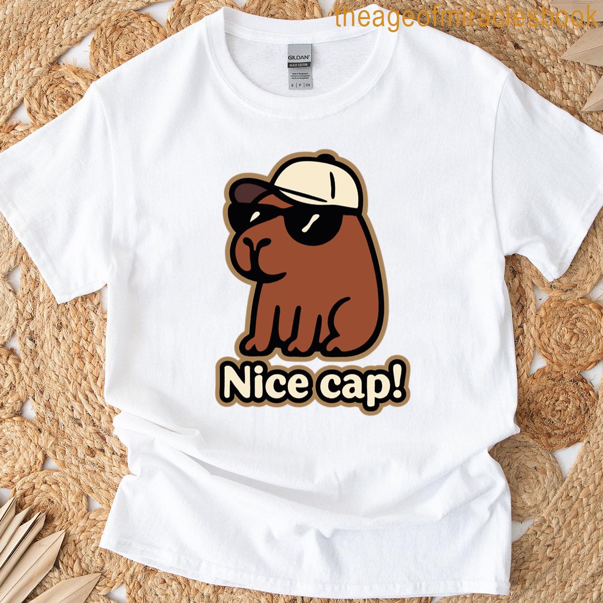 Capybara Nice Cap T-shirt