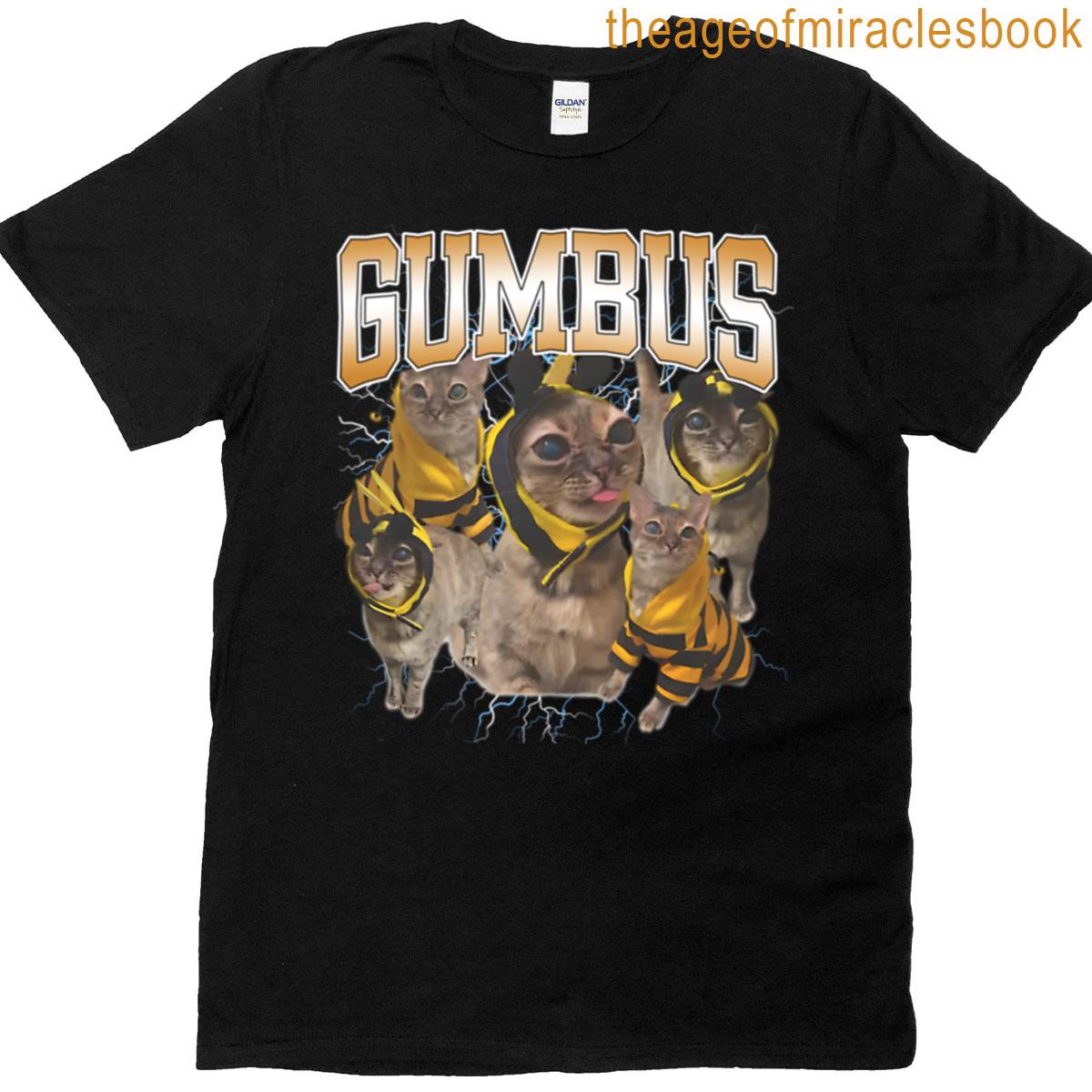 Funny Cat Gumbus T-shirt