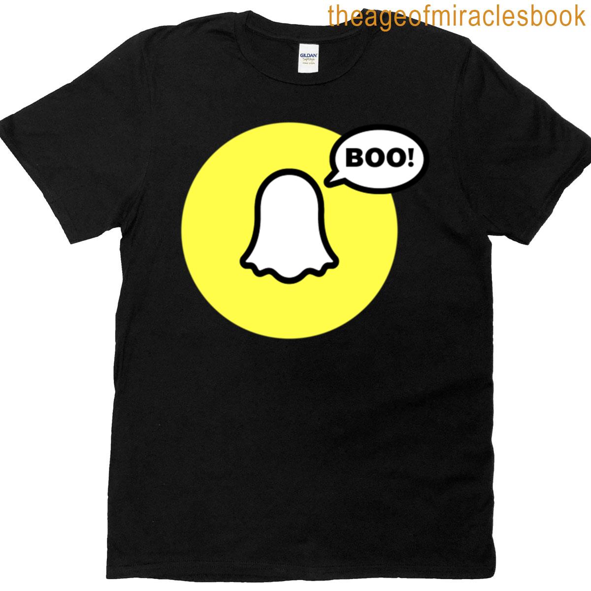 Funny Ghost App Parody Design T-shirt
