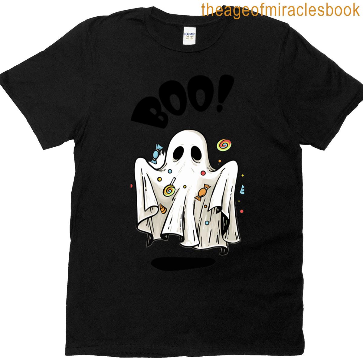 Haloween Cartoon Pumpkin T-shirt