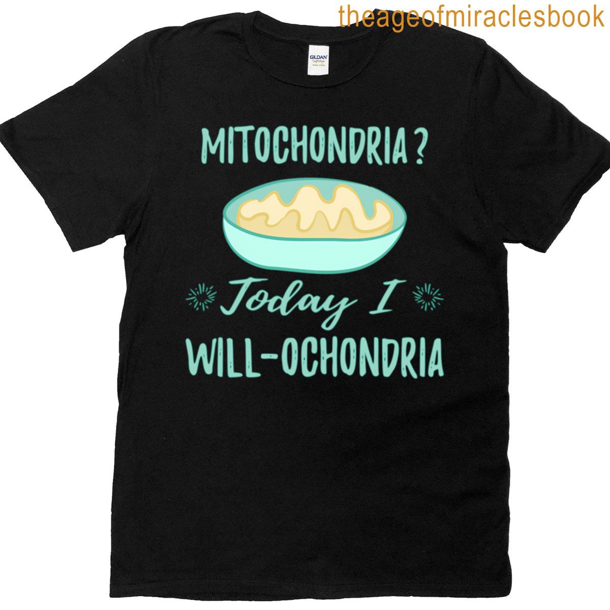 Mitochondria Willochondria – Blue T-shirt