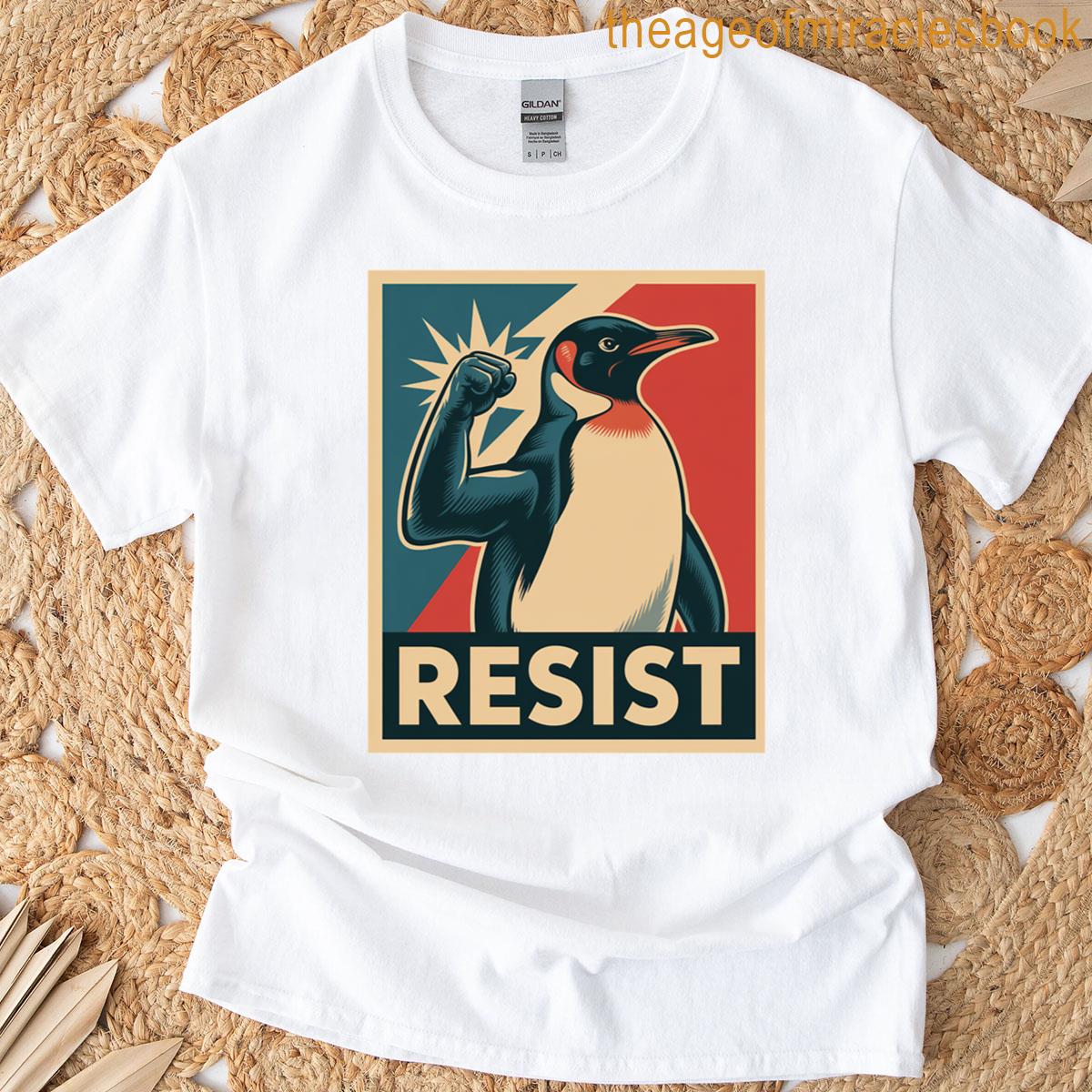 Penguin Against Tariffs Penguins Resist T-shirt