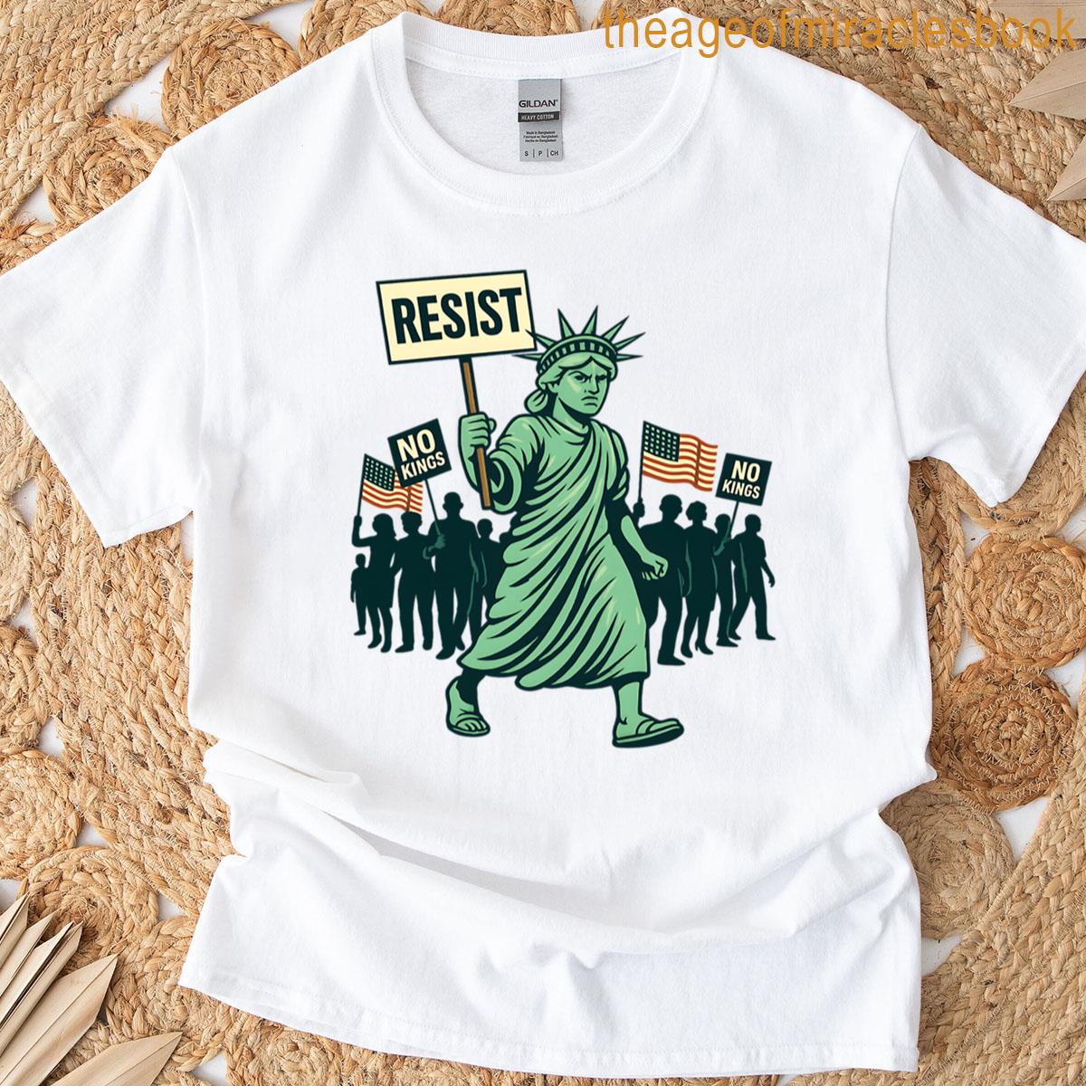 Protest – No Kings – Resist T-shirt