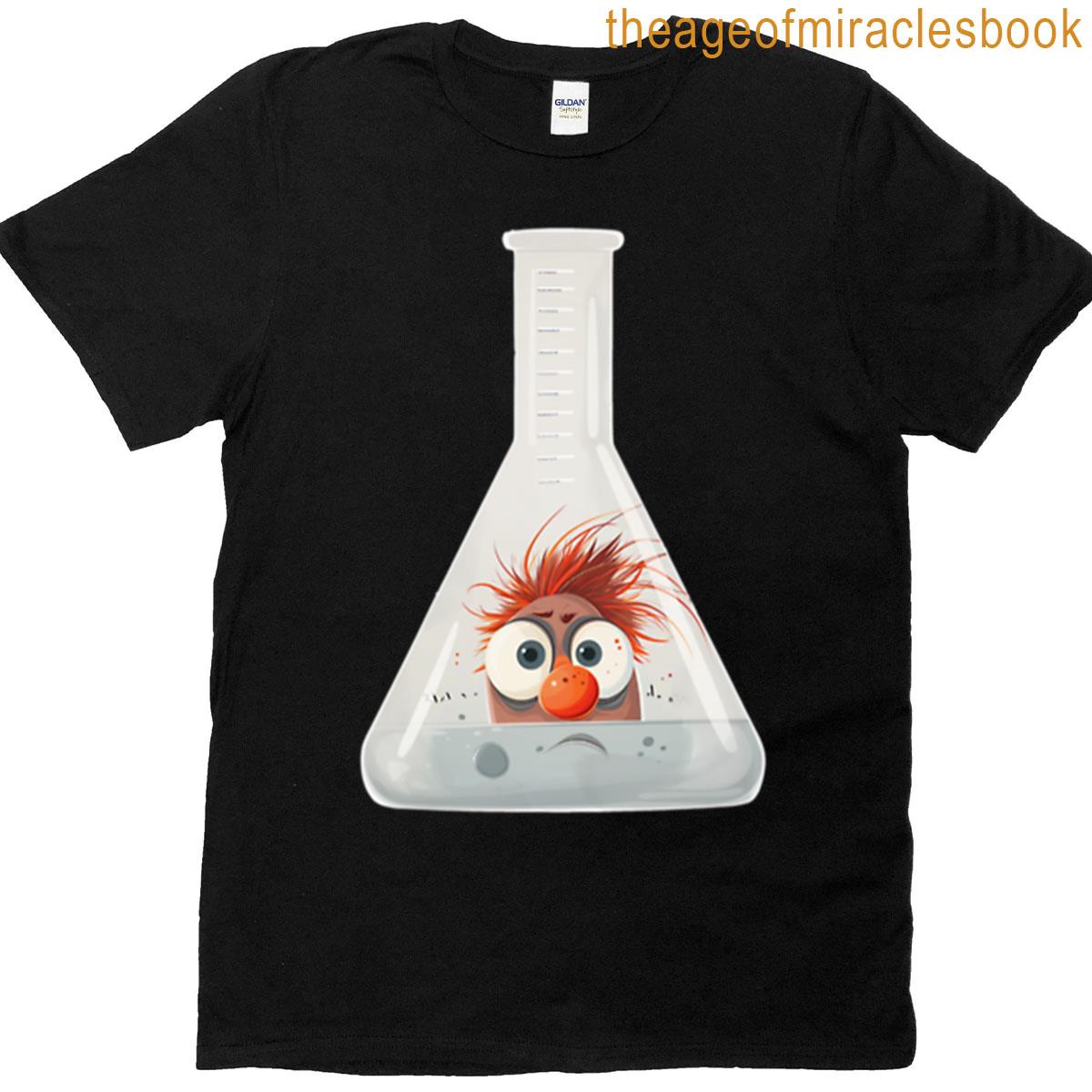 Science Gone Wrong Quirky Scientist In A Flask Oversized T-shirt