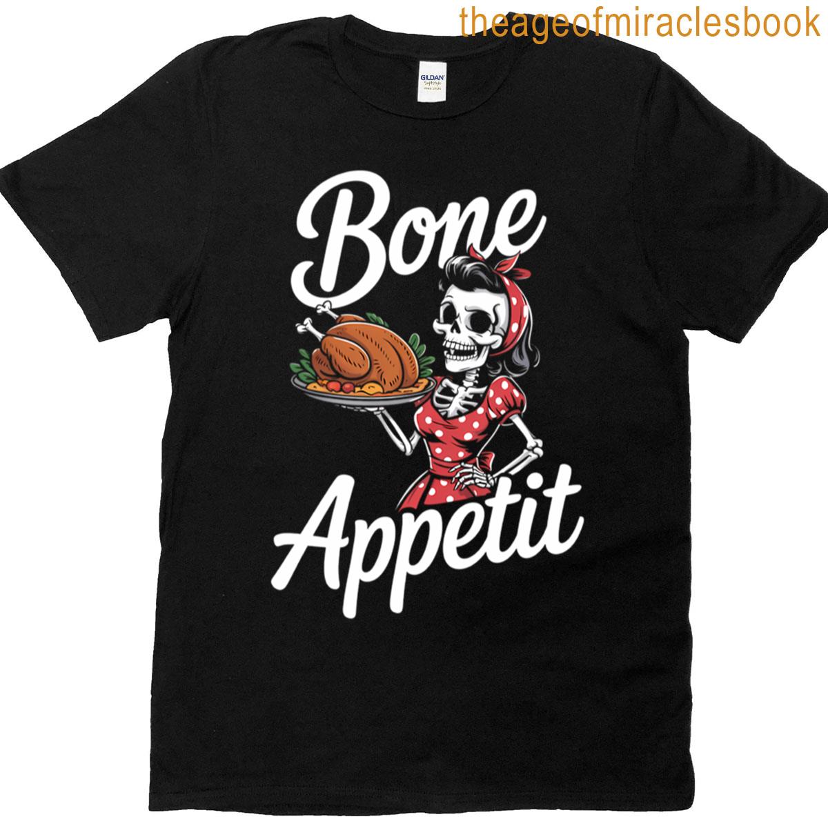 Skeleton Chef Cooking Meme 50s T-shirt