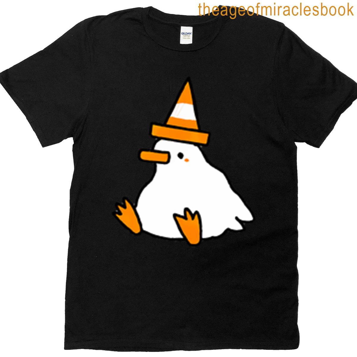 Traffic Cone Duck T-shirt