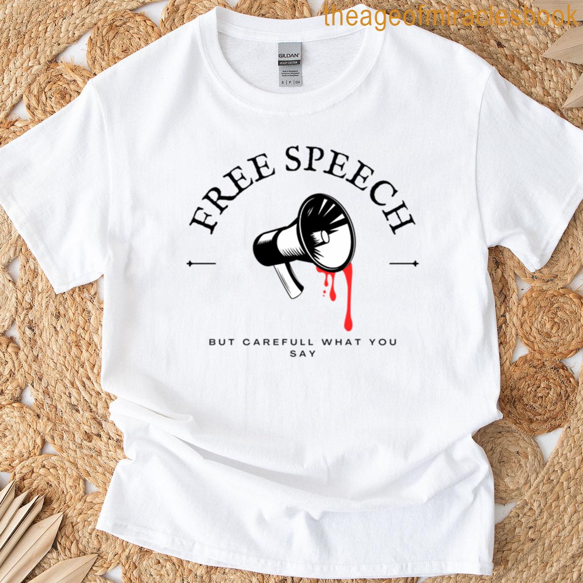 When Free Speech Comes With A Mute Button Oversized T-shirt