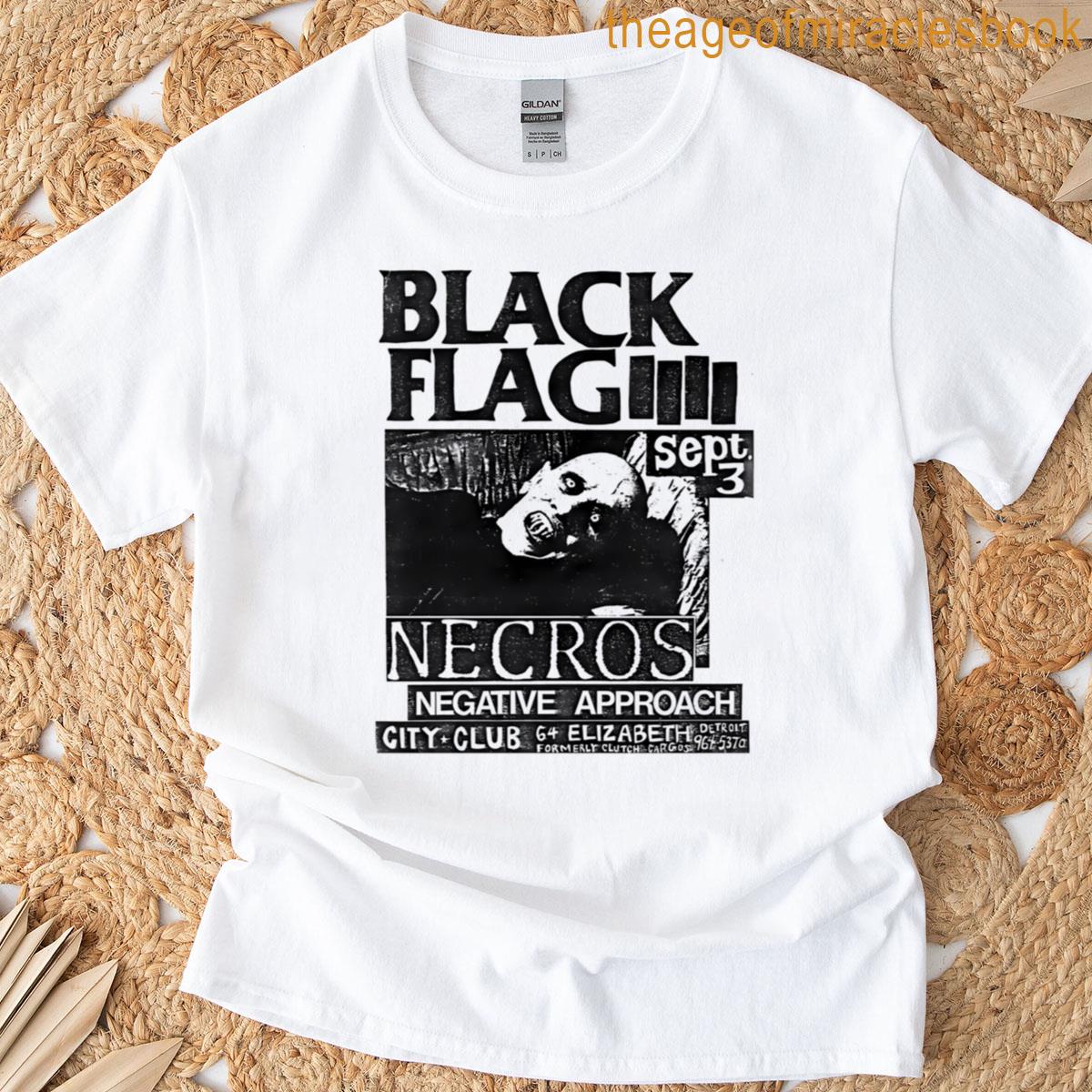 Black Flag – Flyer Flyer T-shirt