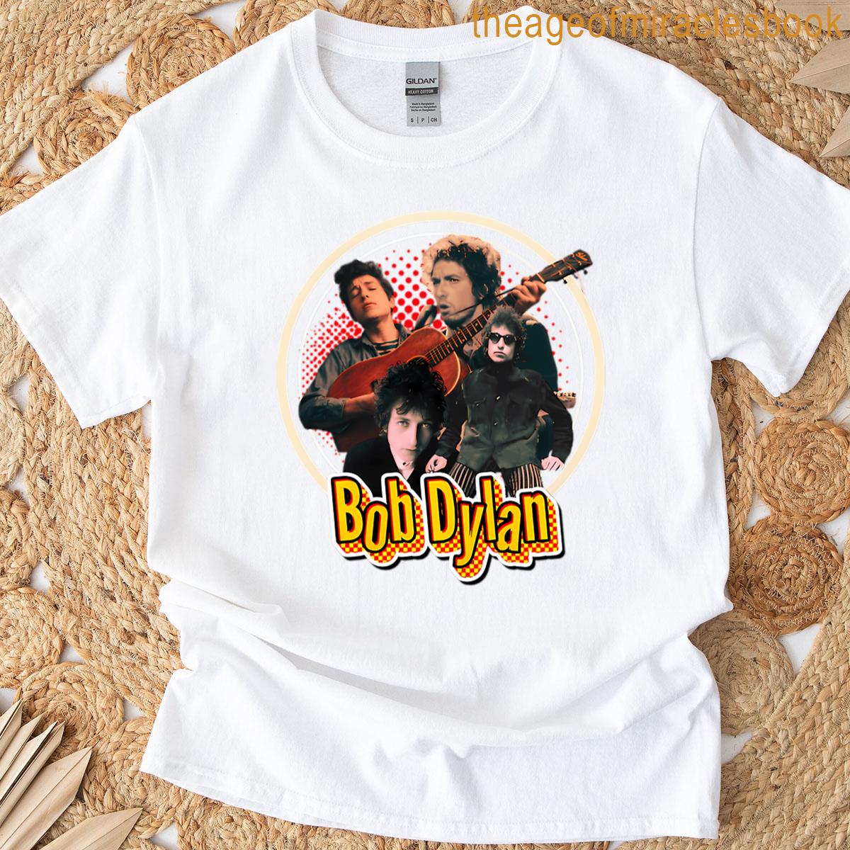 Bob Dylans Comic Styles Art T-shirt