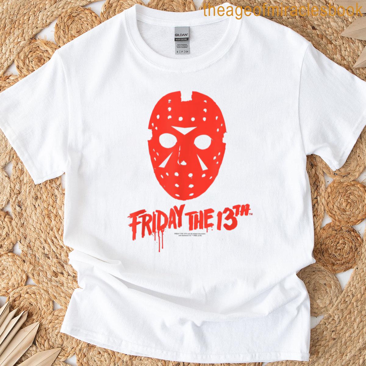 Friday The 13th Red Mask T-shirt