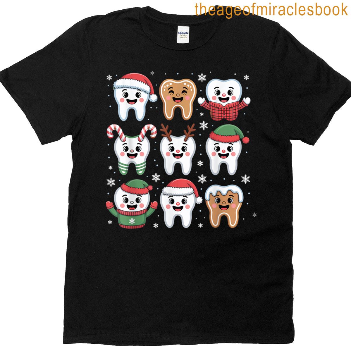 Funny Christmas Teeth Costume T-shirt