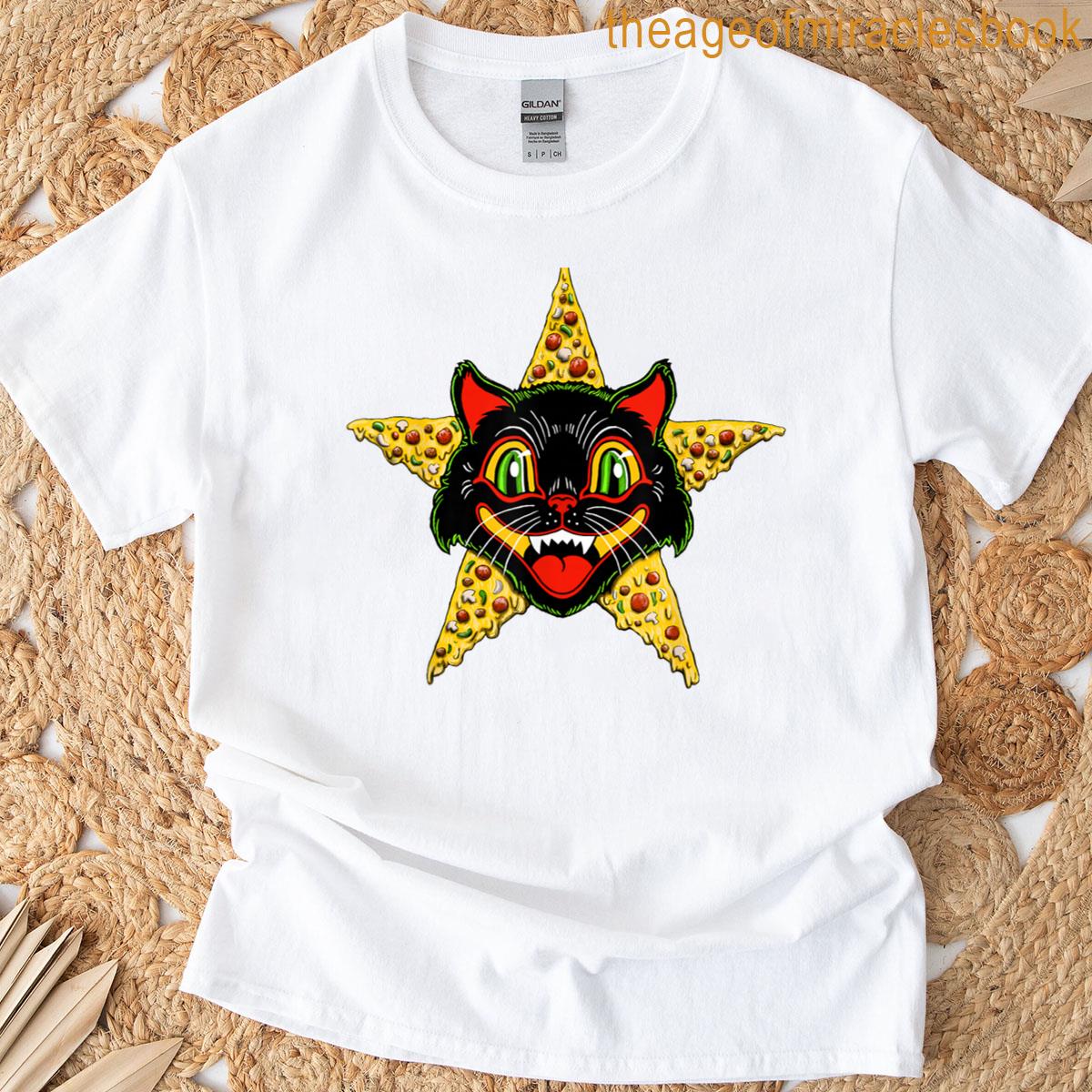 Hell Cat Pizza T-shirt