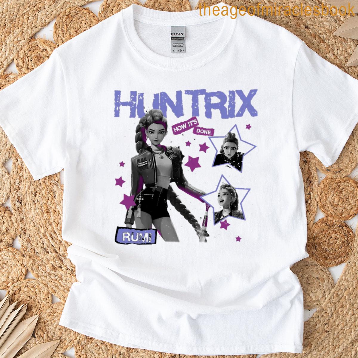 Huntrix Rumi How Its Done Retro T-shirt