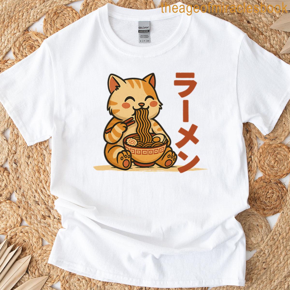 Kitty Cat Noodles T-shirt
