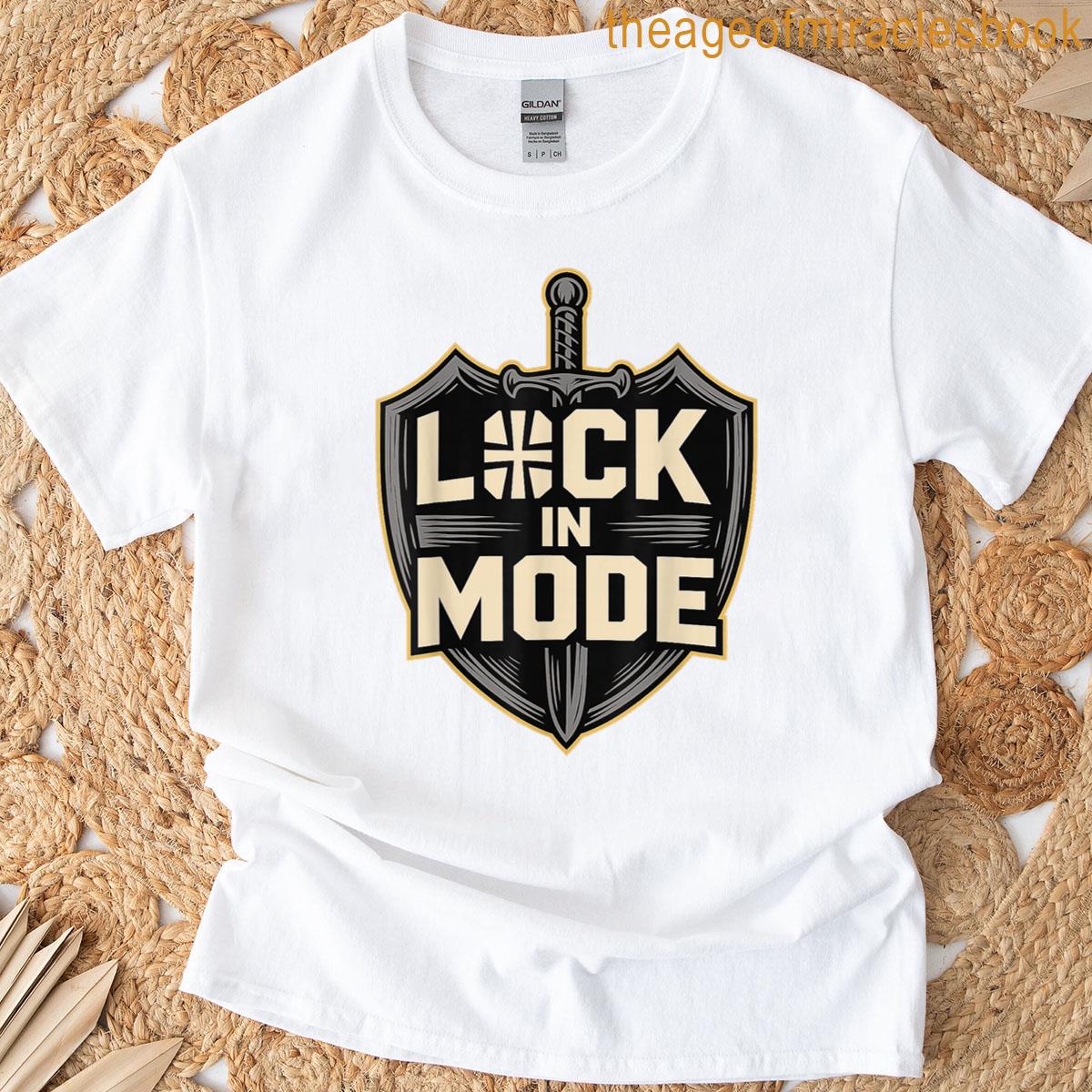 Lock In Mode Christian T-shirt