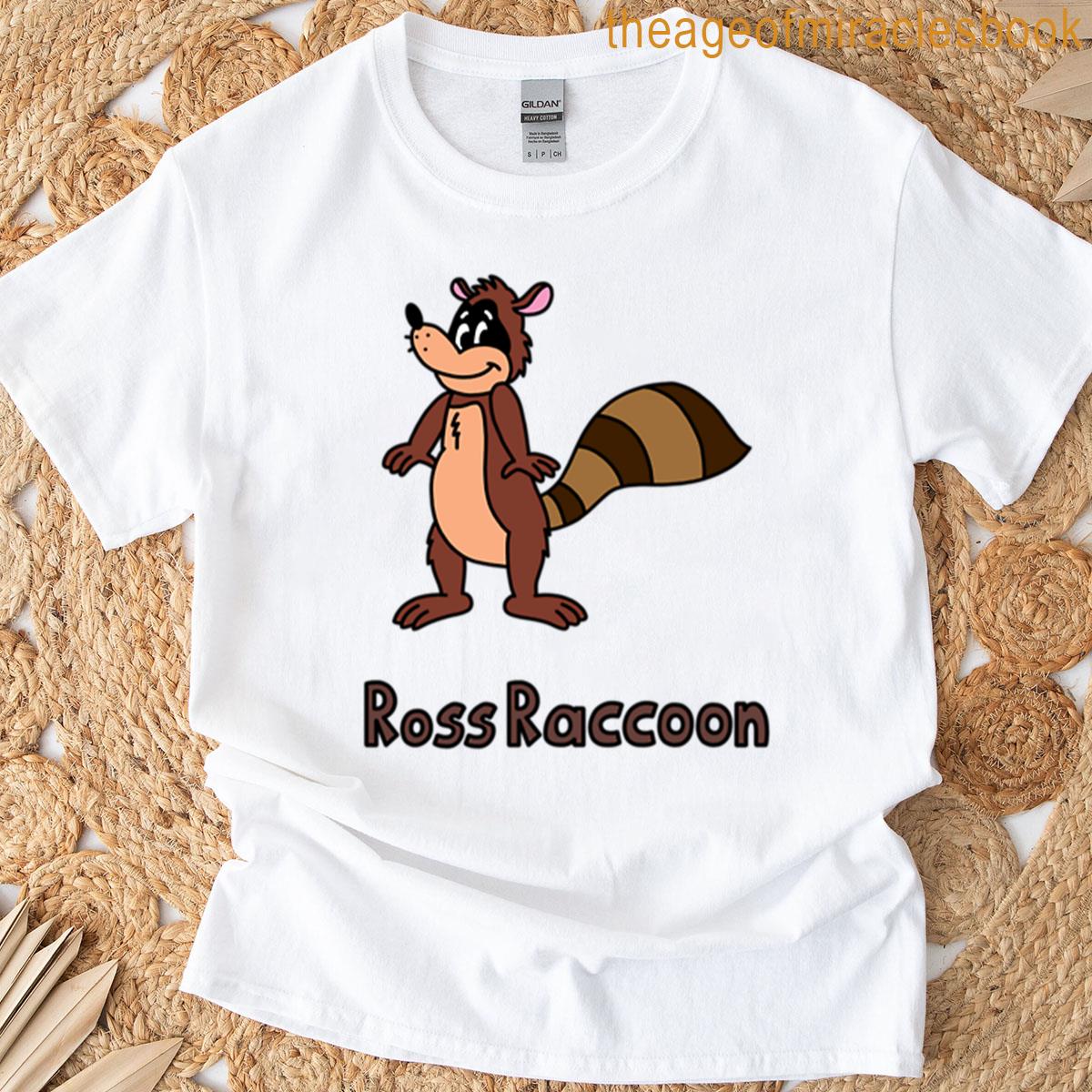 Ross Raccoon With Name T-shirt