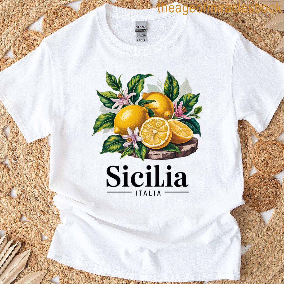 Sicilia Italia Lemons T-shirt