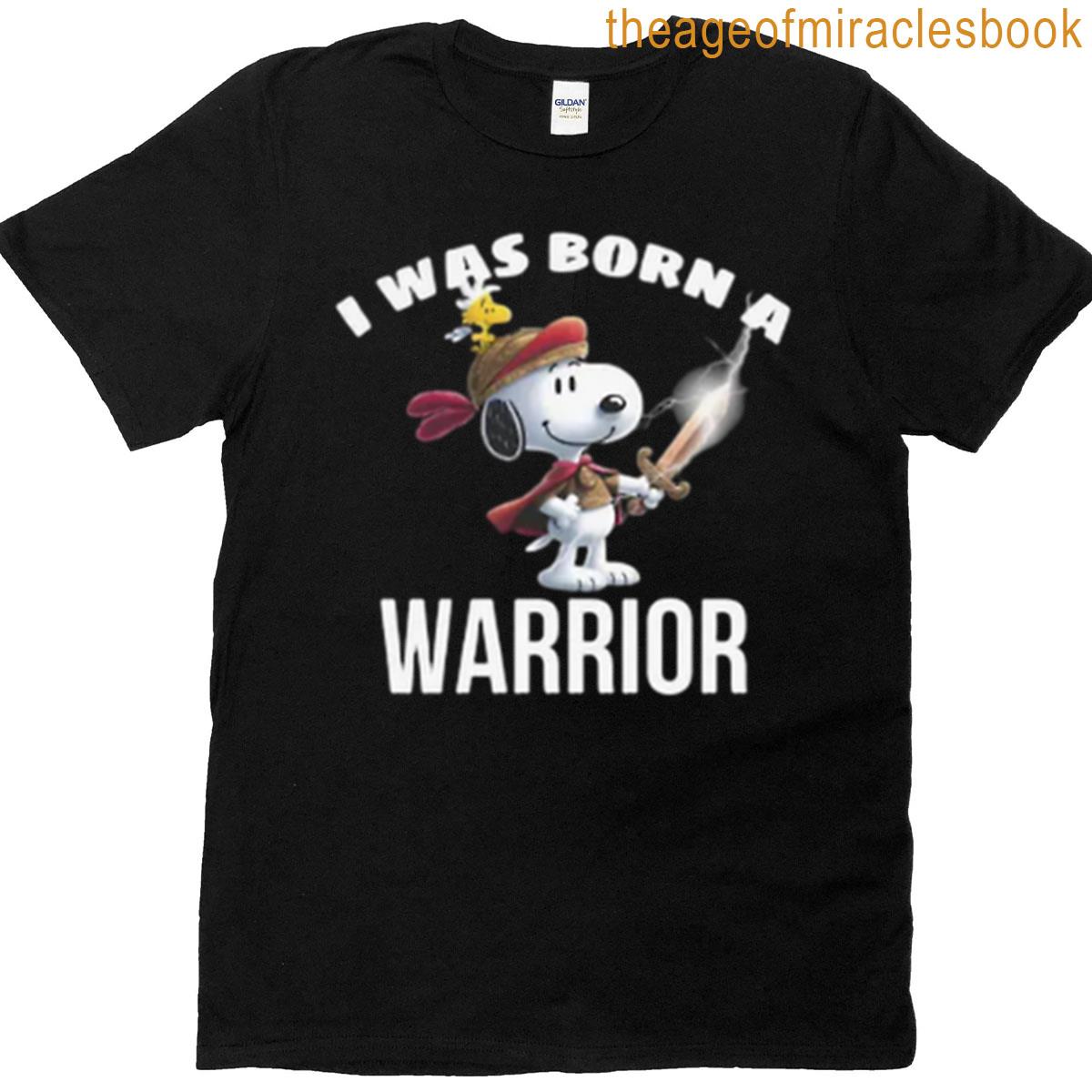 Snoopy Woodstock Warrior Tee T-shirt