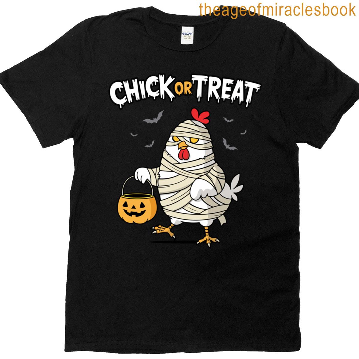 Spooky Chick Or Treat T-shirt