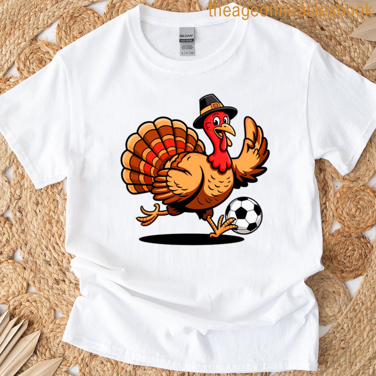 Turkey And Soccer T-shirt