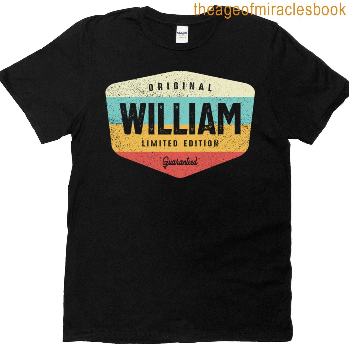 William Personalized Name – William T-shirt