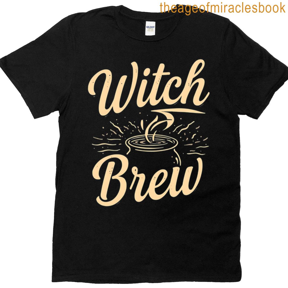 Witch Brew Enchanting Cauldron T-shirt