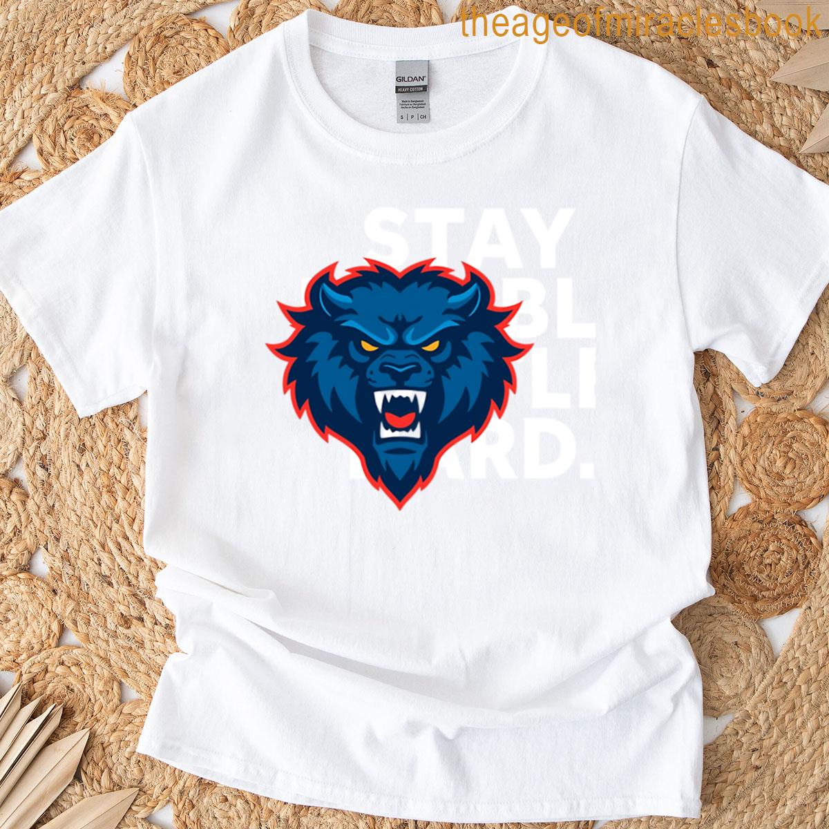 A Beast Logo Oversized T-shirt
