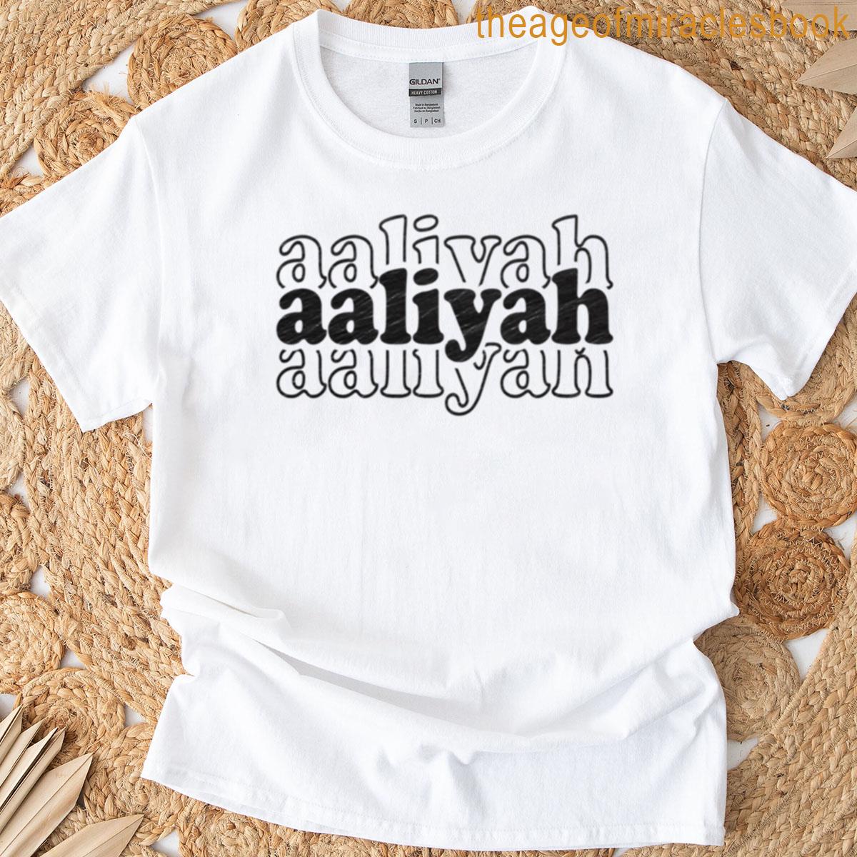 Aaliyah Name Personalized T-shirt