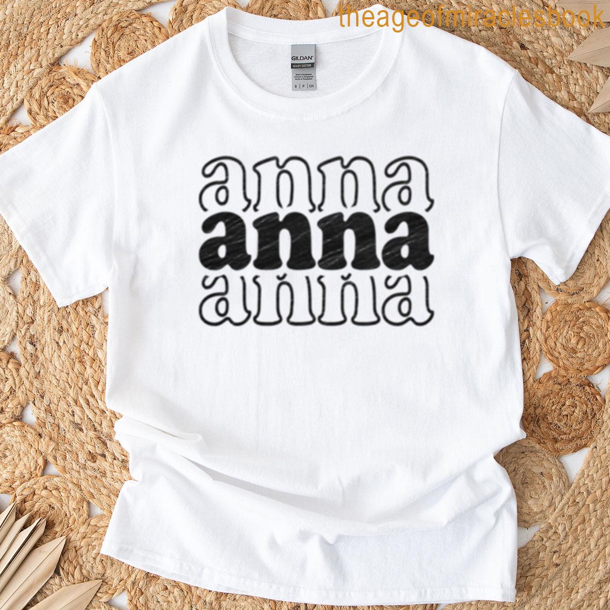 Anna Name Personalized T-shirt