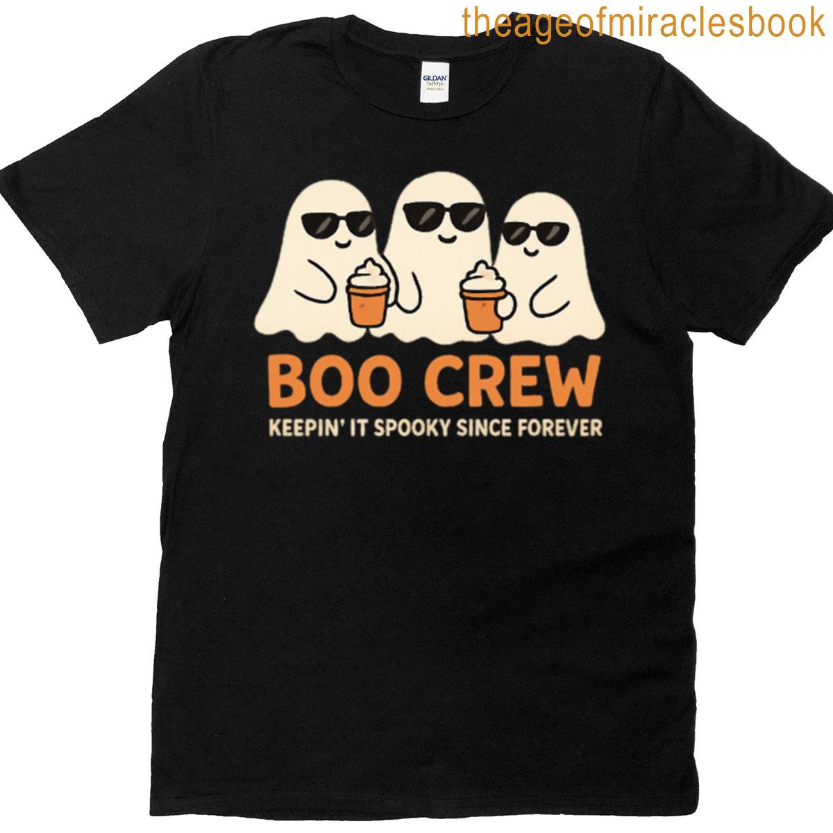 Boo Crew Halloween Ghosts T-shirt