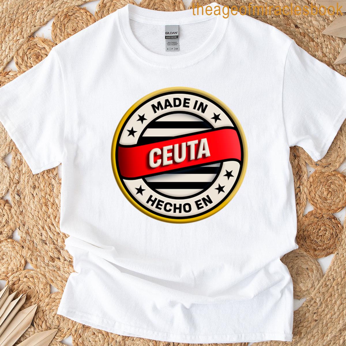 Ceuta Stickers Gifts T-shirt
