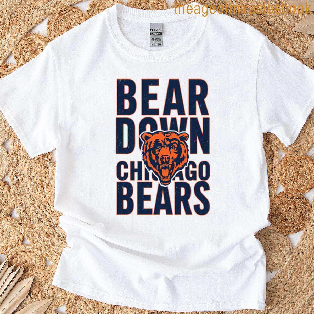 Chicago Bears Creative Design For Team Supporters T-shirt