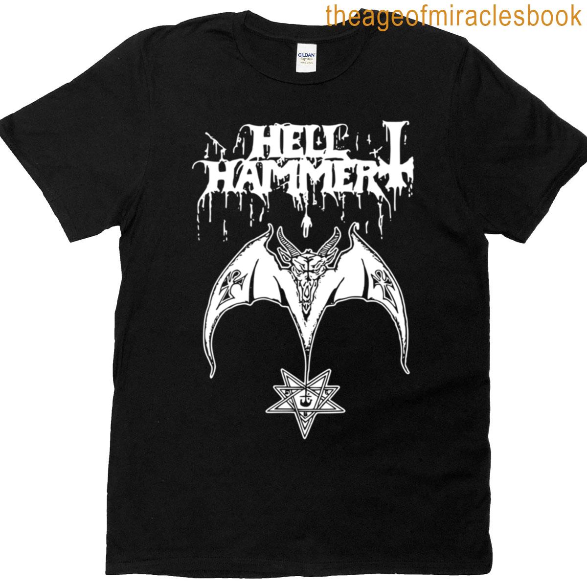 Hellhammer Hd Logo Ver 2 Oversized T-shirt