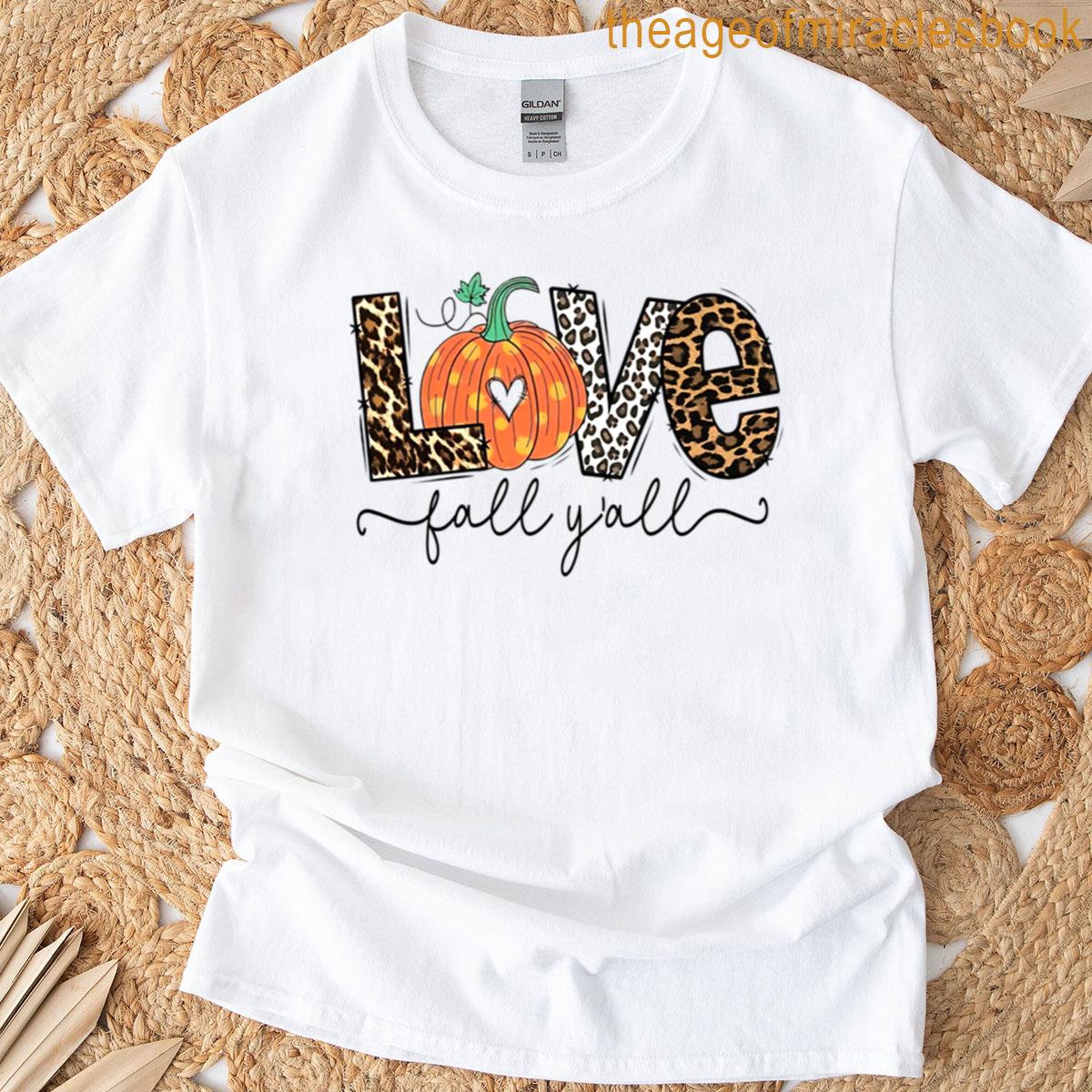 Love Fall Yall T-shirt