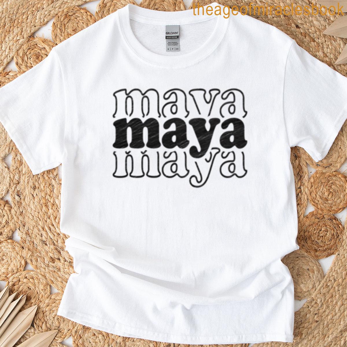 Maya Name Personalized T-shirt