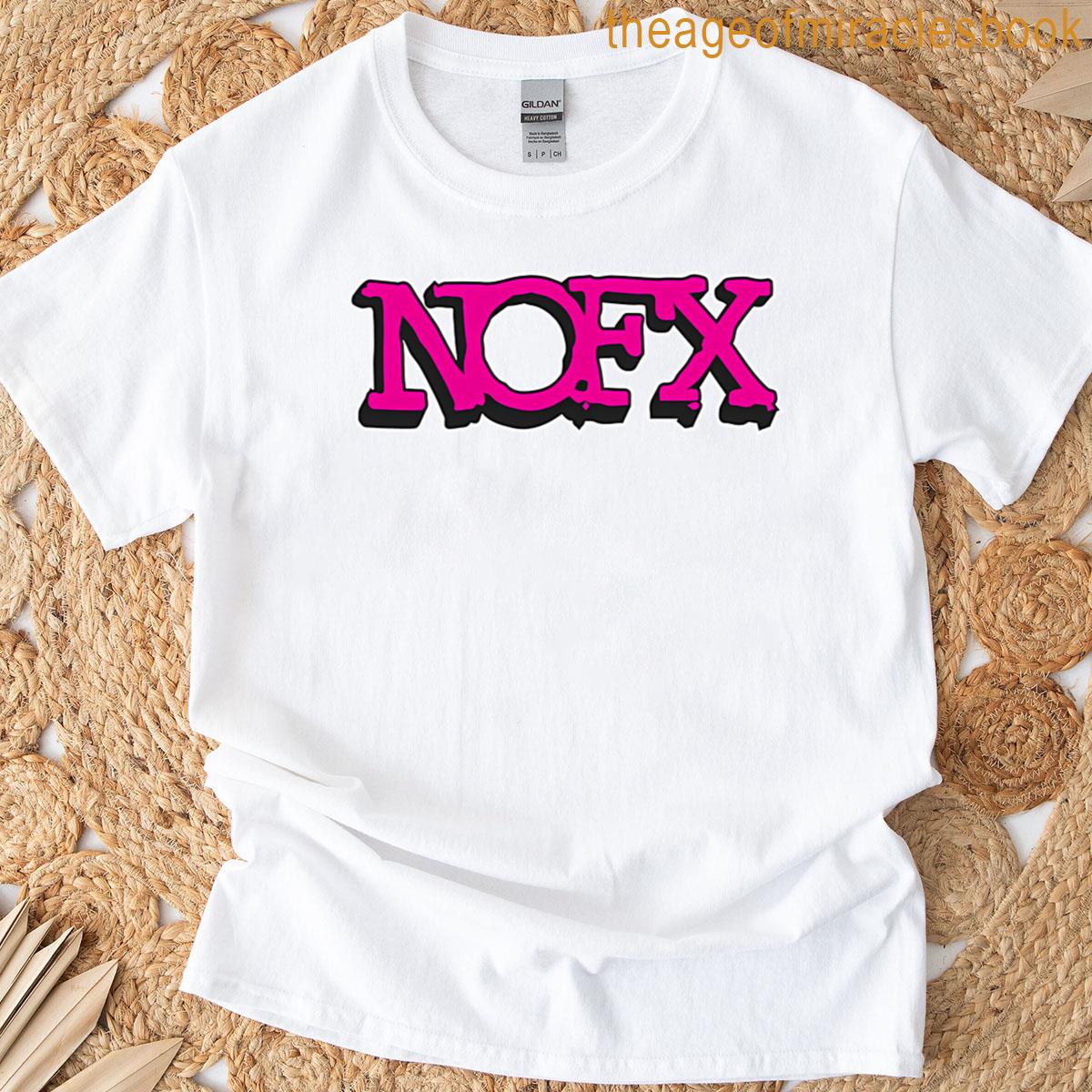 Nofx Pink Logo T-shirt