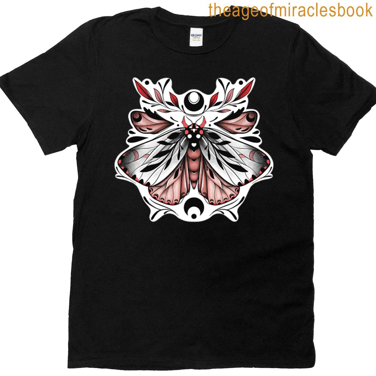 Pretty Pink Moth T-shirt