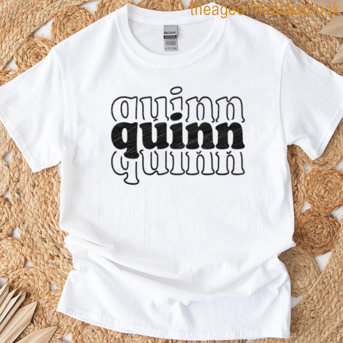 Quinn Name Personalized T-shirt