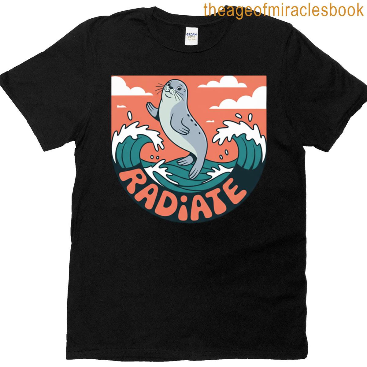 Seals Art Oversized T-shirt